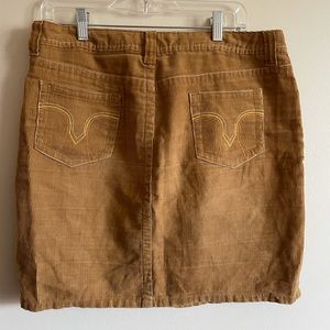 70s vibe Arizona Jeans Co. Corduroy Skirt